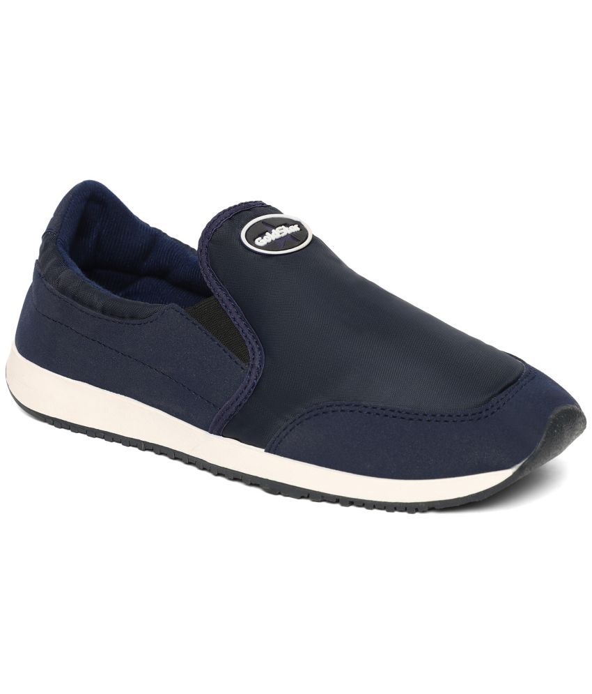     			GOLDSTAR `033 Navy Blue Men's Lifestyle Shoes