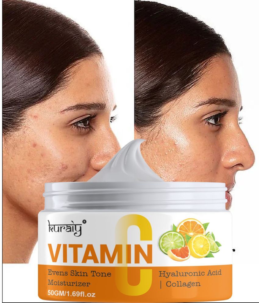     			KURAIY Vitamin C Face Cream Improve Fine Lines Dull Skin Whitening Anti Aging Skin Care