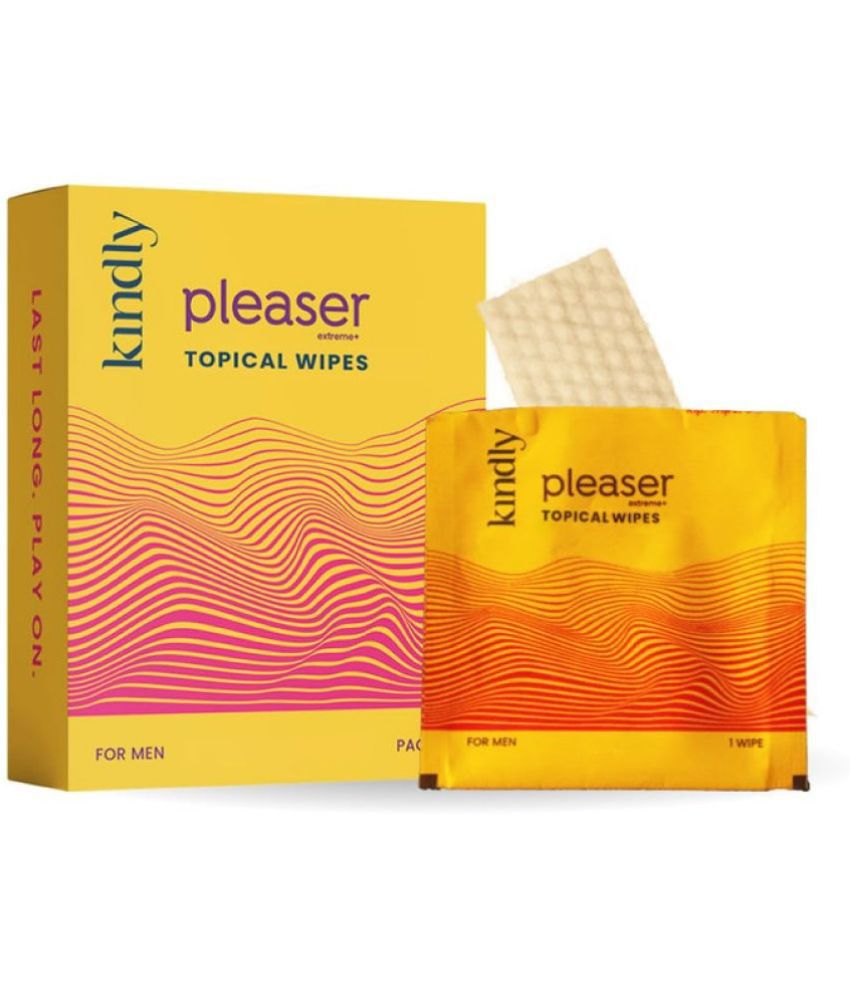    			Kindly Health Pleaser Delay Wipes for Men | 100% Topical Wipes | Extend Playtime by 5X | 100% Body Safe, Non-Transferable, Fast-Acting | Discreet Delivery | Pack of 10