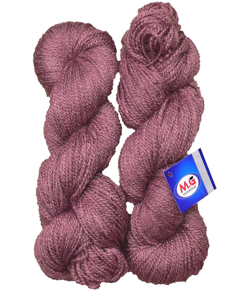     			M.G ENTERPRISE Knitting Yarn, RABIT Excel Salmon (500 gm) Wool Hank Hand Knitting Wool/Art Craft Soft Fingering Crochet Hook Yarn, Needle Knitting Yarn Thread Dyed