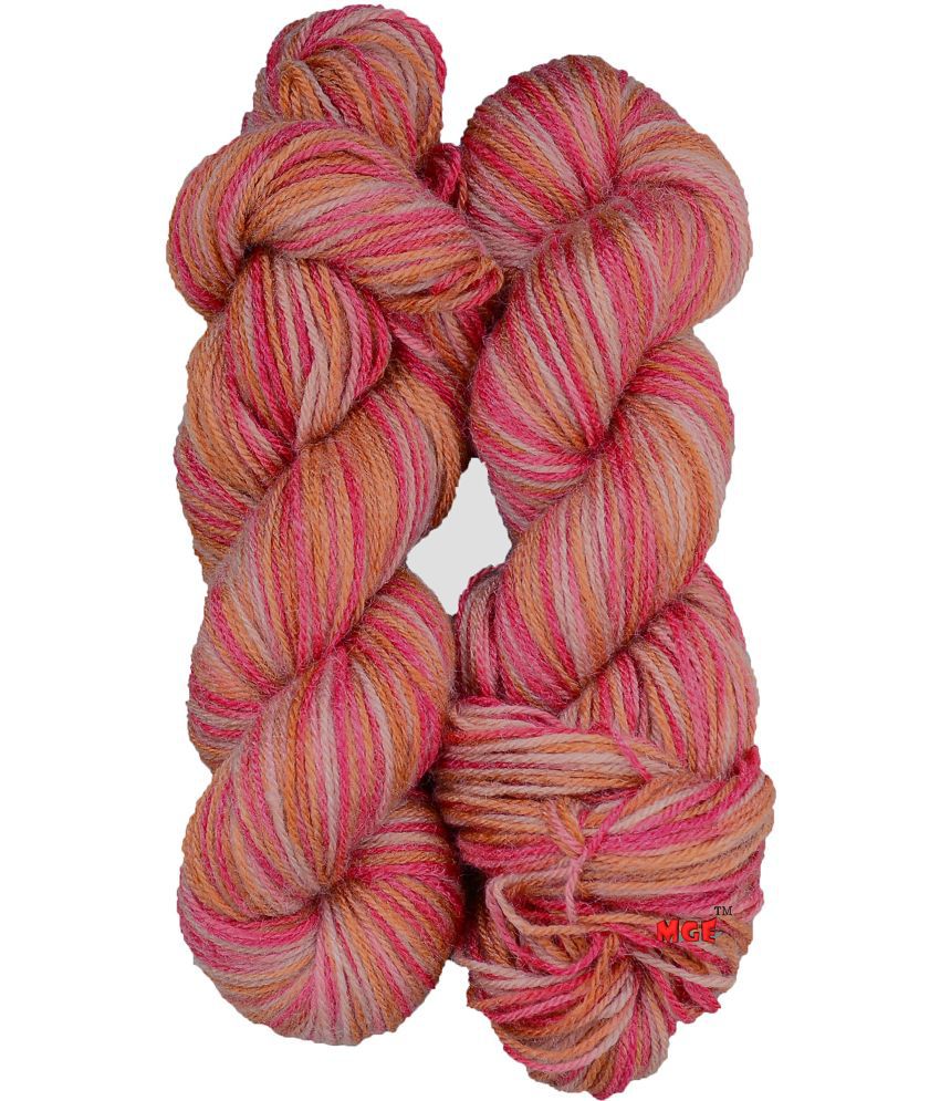     			M.G ENTERPRISE Knitting Yarn Thick Soft Wool, Glow Multi Strawberry 450 gm Best Used with Knitting Needles, Crochet Needles Wool Yarn for Knitting. by M.G ENTERPRIS YA