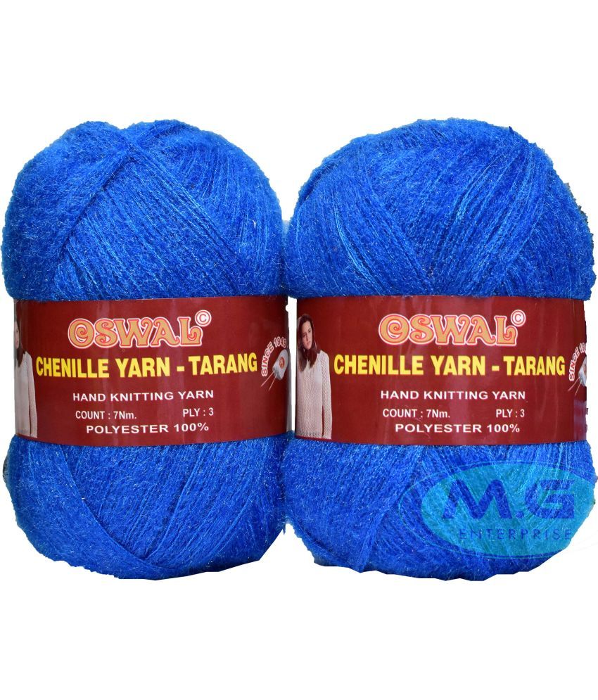     			M.G ENTERPRISE Os wal Knitting Wool Yarn, Soft Tarang Feather Wool Ball Froji 400 gm Best Used with Knitting Needles, Soft Tarang Wool Crochet NeedlesWool Yarn for Knitting Os wal