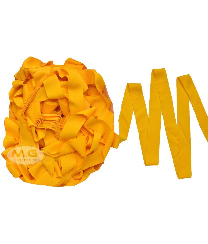     			M.G ENTERPRISE T-Shirt Yarn Yellow (250 gm) Art Craft Soft Fingering Crochet Hook Yarn, Needle Knitting Yarn Thread Dyed