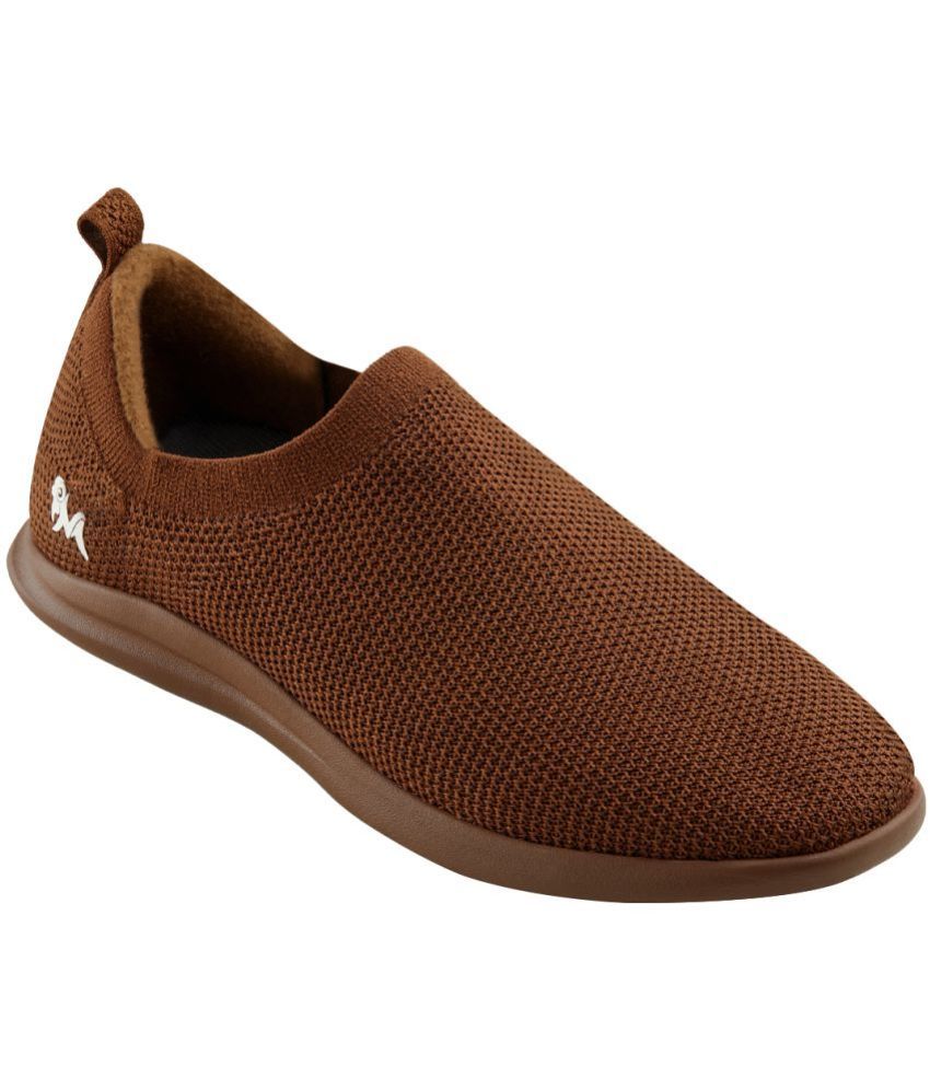     			Neemans Relive Knit Slip Ons Brown Men's Slip-on Shoes