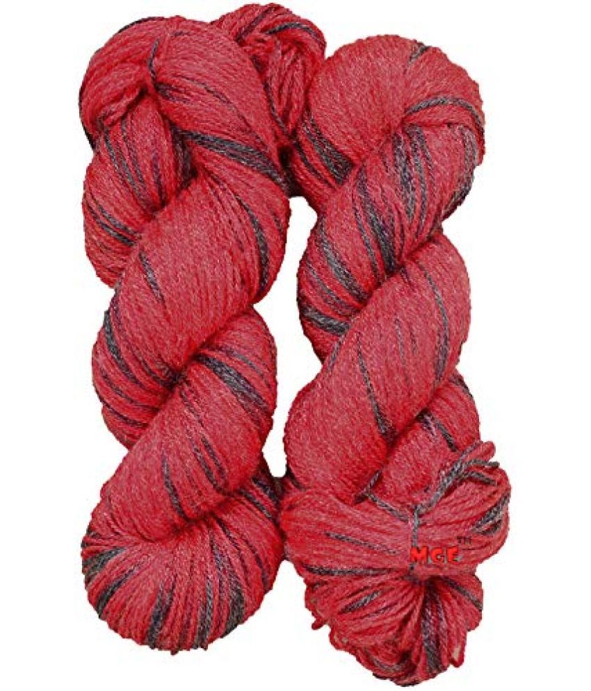     			Oswal Knitting Yarn Wool, Redmix 500 gm Woolen Crochet Yarn Thread. Best Used with Knitting Needles, Crochet Needles. Wool Yarn for Knitting. Best Woolen Thread.