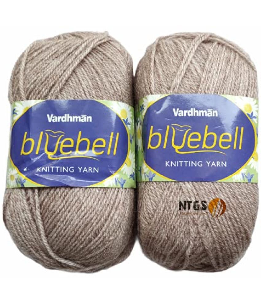     			Vardhman Bluebell 500 g Wool Ball Hand Knitting Wool & Art Craft Soft Fingering Crochet Hook Yarn Needles Acrylic Knitting Yarn Thread Dyed Multi Light Skin (One Ball 100gm Each) Shade No-3