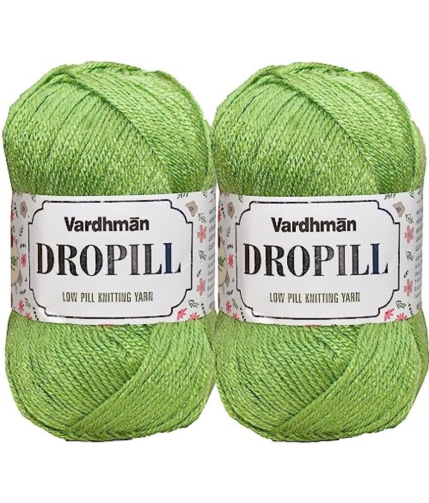     			Vardhman Dropill Royal 200 GMS Wool Ball Hand Knitting Wool/Art Craft Soft Fingering Crochet Hook Yarn, Needle Knitting Yarn Thread Dyed-FC Art-ACEA