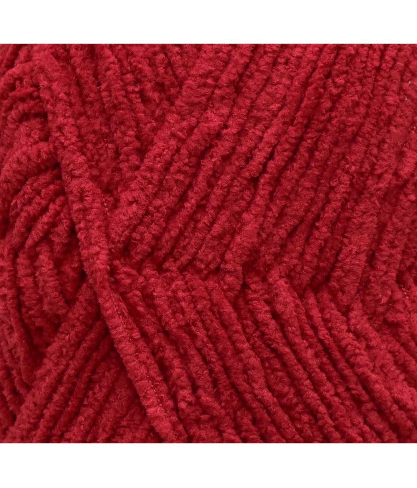     			Vardhman Thick Chunky Wool, Elegance Deep Red WL 200 gm Best Used with Knitting Needles, Crochet Needles Wool Yarn for Knitting. EAA