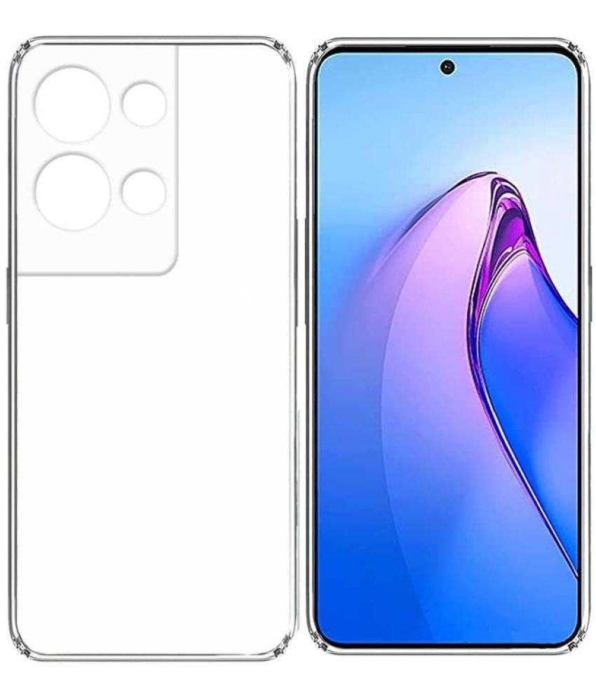     			Bright Traders Plain Cases Compatible For Silicon OPPO RENO 8 PRO 5g ( Pack of 1 )