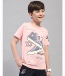 Monte Carlo Pack of 1 Boys Cotton Blend T-Shirt ( Pink )