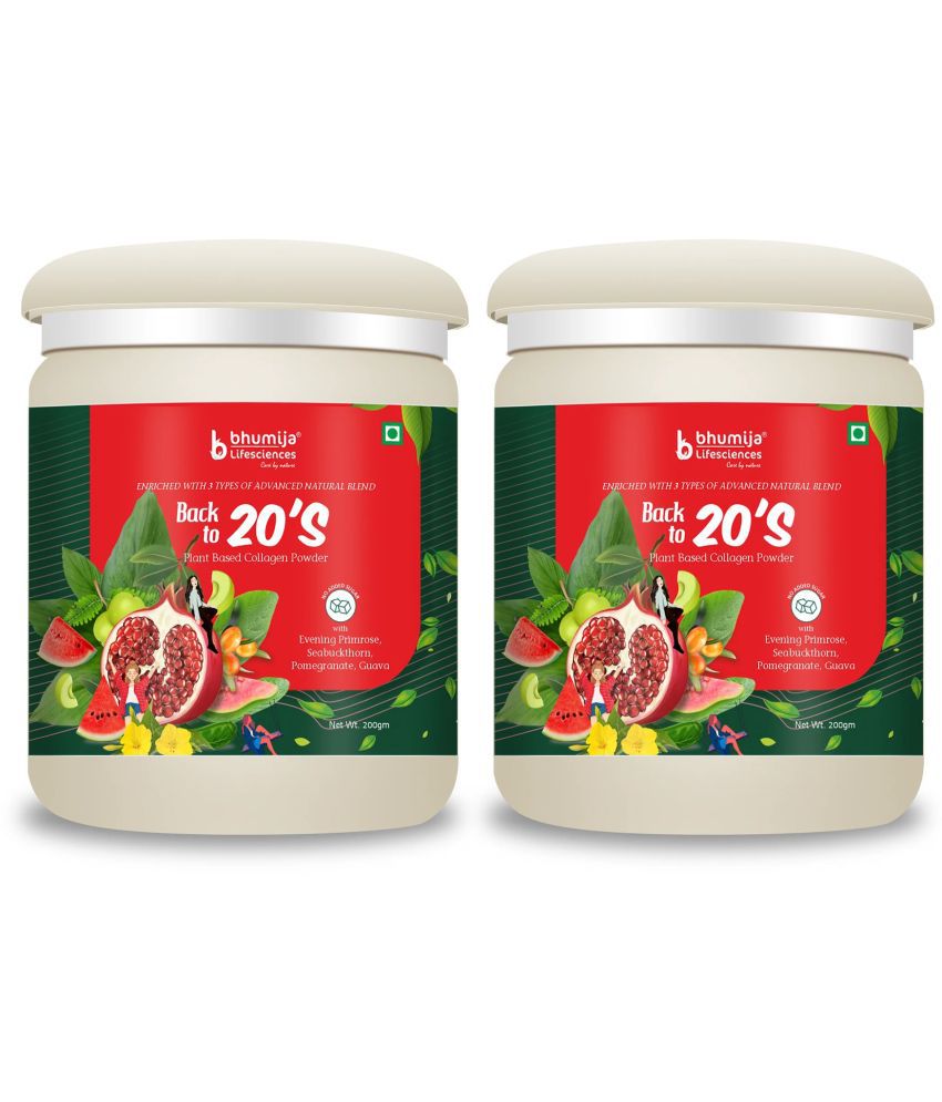     			Bhumija Lifesciences Plant Based Collagen Powder 400gm (Pack of 2)