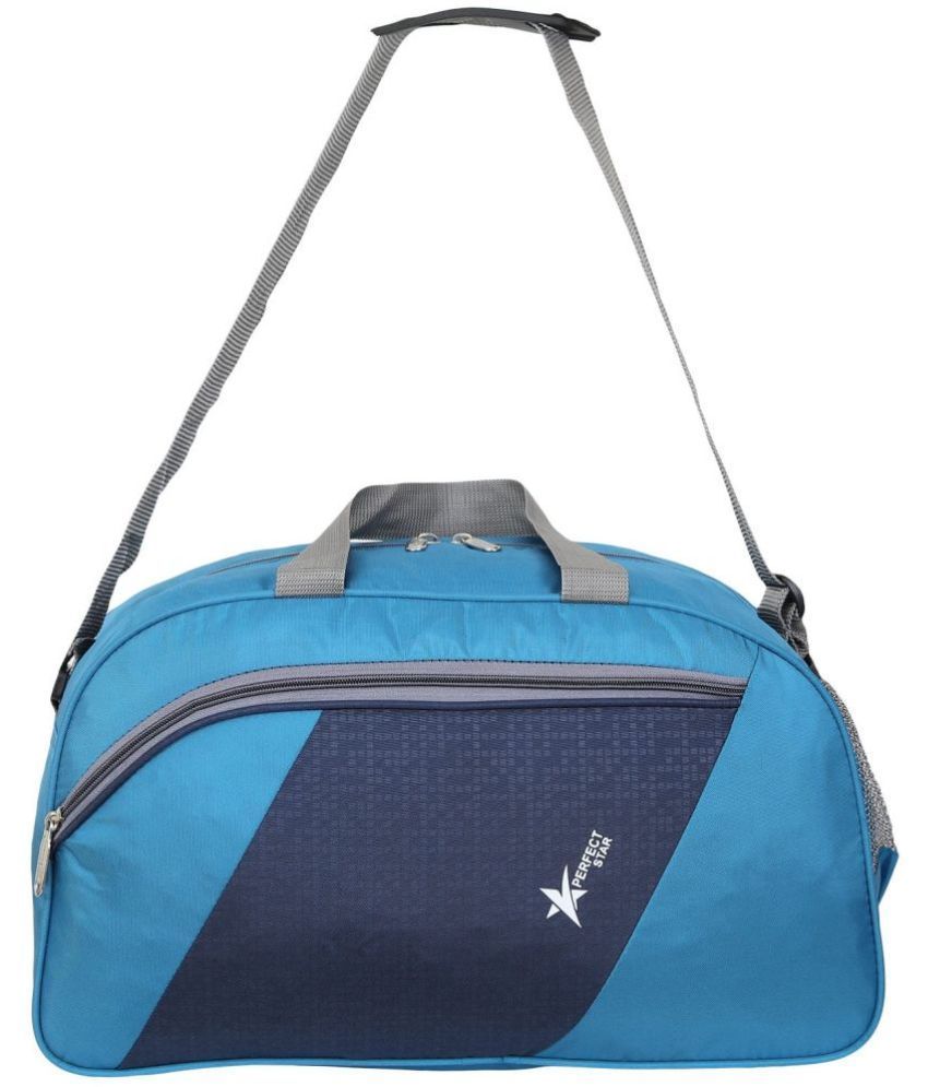     			Perfect Star 40 Ltrs Teal Polyester Duffle Bag