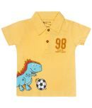 Bodycare Pack of 1 Boys Cotton Blend T-Shirt ( Yellow )