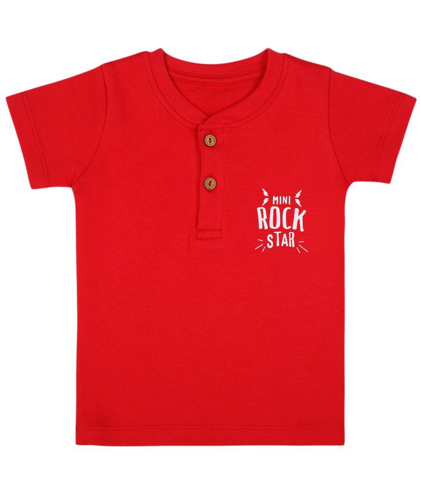     			Bodycare Red Baby Boy T-Shirt ( Pack of 1 )