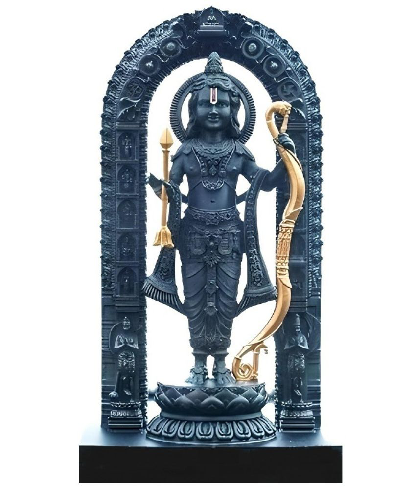     			Khushi Enterprises Polyresin Lord Ram Idol ( 17 cm )