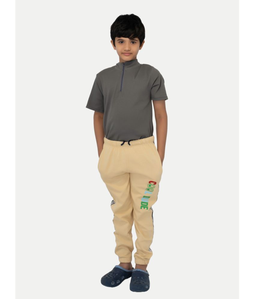     			Radprix Pack of 1 Boys Cotton Blend Trackpant ( Beige )