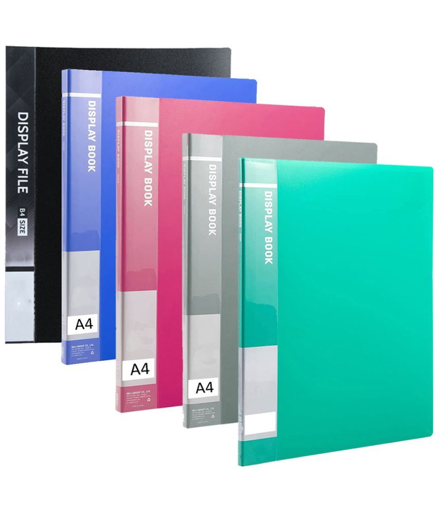     			Sb Grand Assorted/Multicolour Certificate File ( Pack of 5 )