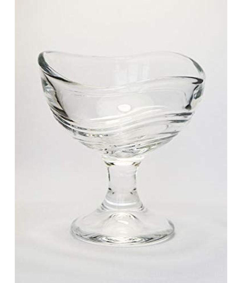     			Somil Designer Ice Cream Bowl Glass Dessert Bowl 100 mL ( Set of 1 )