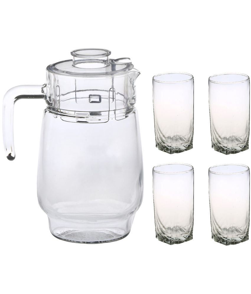     			Somil Jug & Glass Set- A12 Glass Jug and Glass Combo 1750 mL