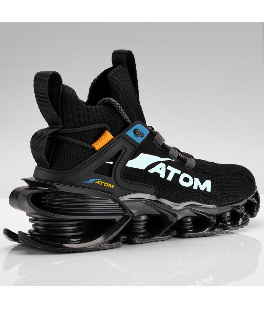     			atom Spring Edge Alpha 1 Black Men's Sneakers