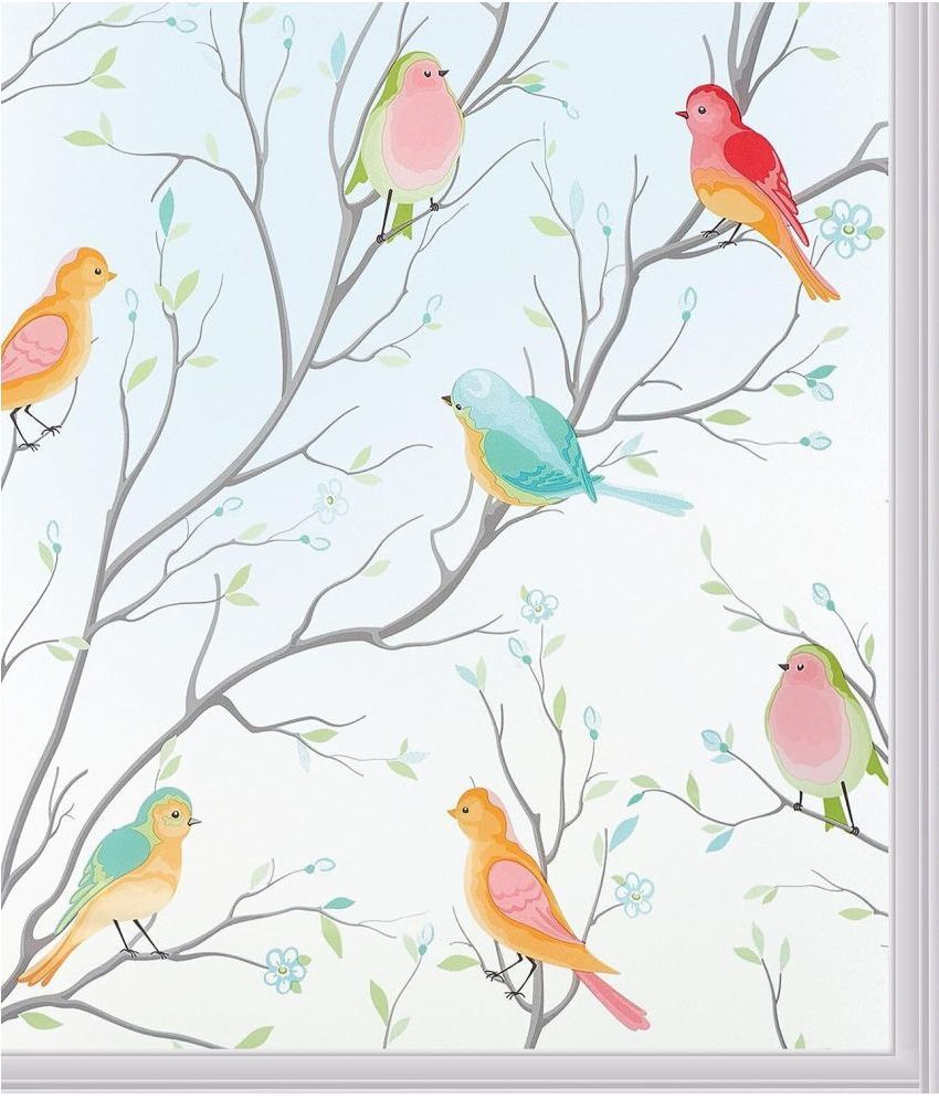     			GREEWELT Birds Wallpaper ( 40 x 300 ) cm ( Pack of 1 )