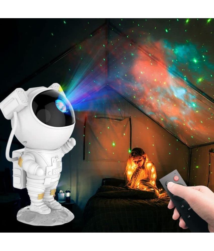     			Mantra Night Projector Lamp Night Lamp Astronaut Galaxy Projector
