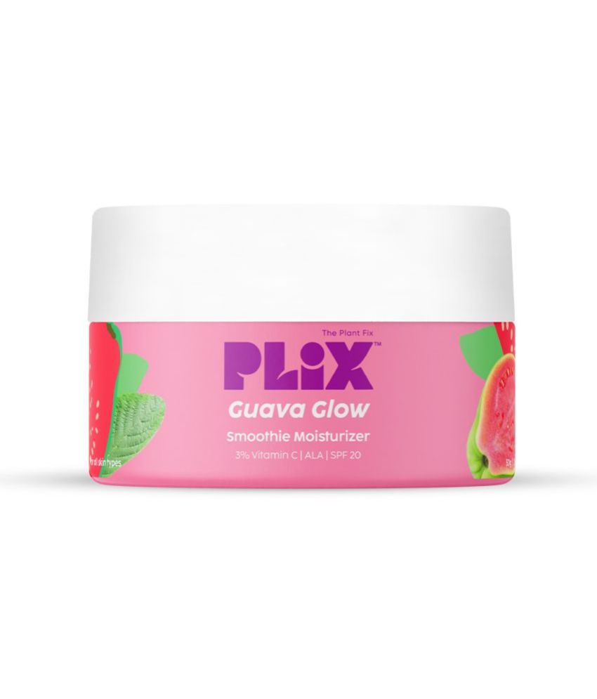     			Plix Guava Glow Smoothie Moisturizer For Brighter Skin Face Cream For Eventone Skin For Unisex
