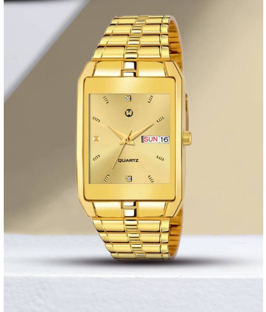     			Wizard Times Gold Stainless Steel Analog Men's Watch
