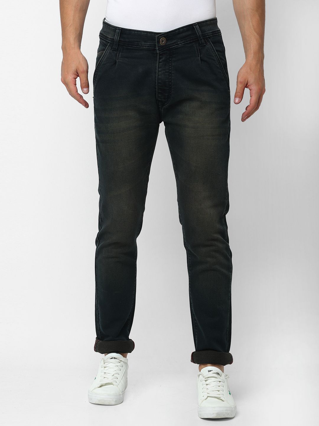     			Rodamo Slim Fit Basic Men's Jeans - Black ( Pack of 1 )