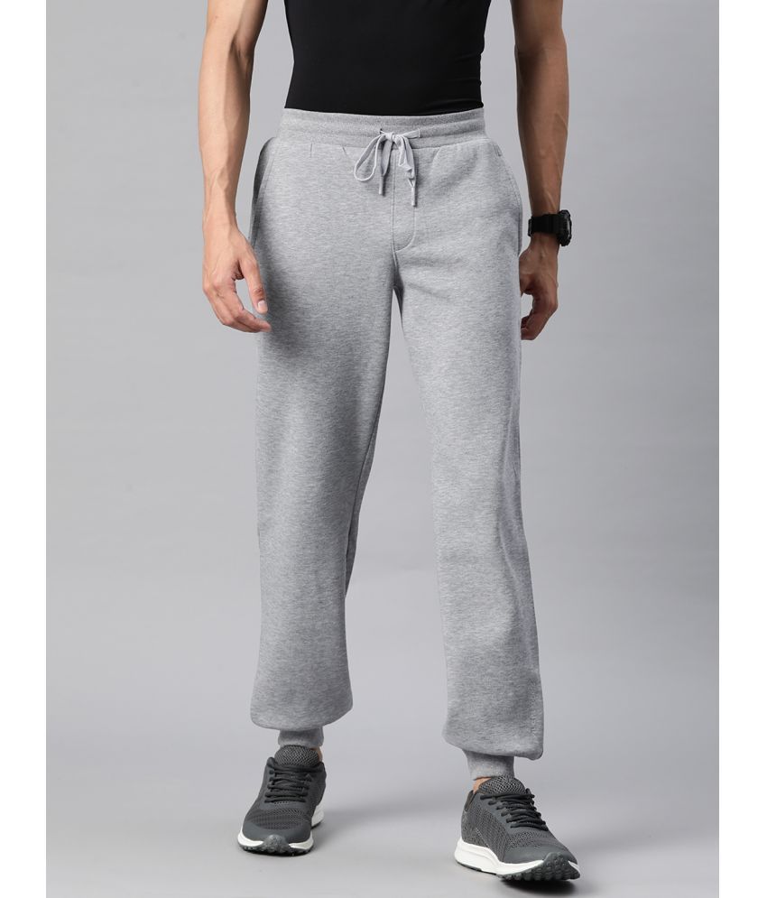     			Alcis Grey Cotton Blend Men's Joggers ( Pack of 1 )