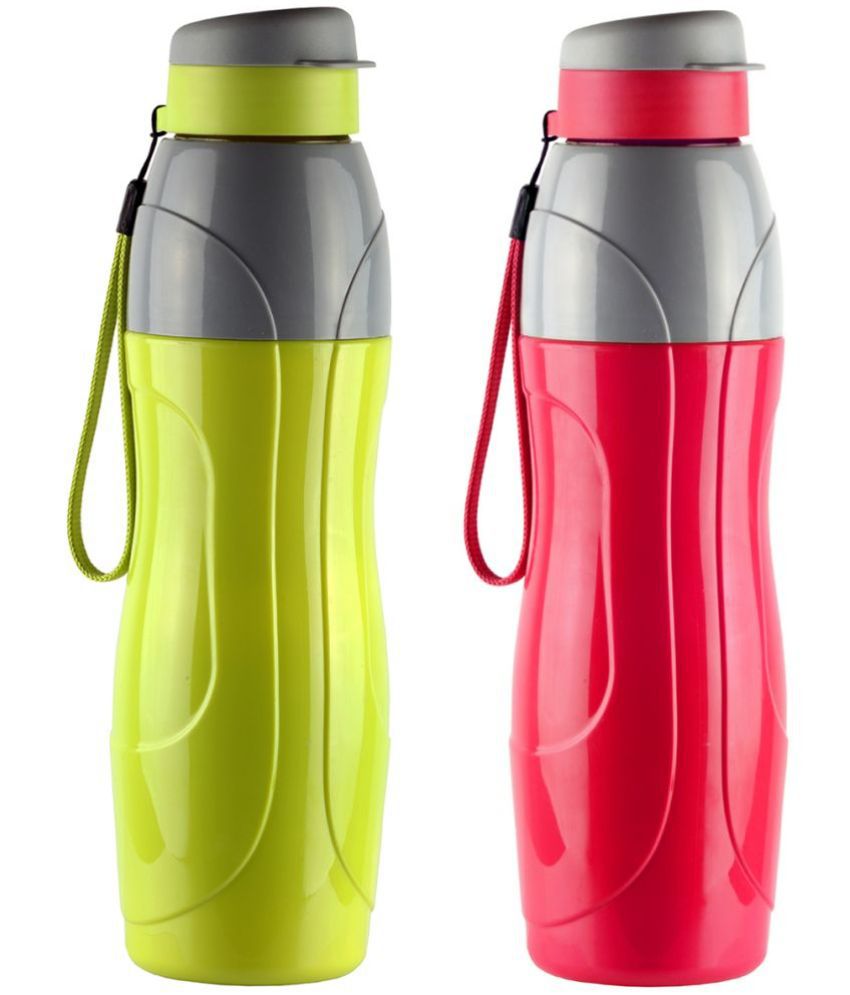     			Cello Puro Sports 900 Multicolour Water Bottle 720 mL ( Set of 2 )