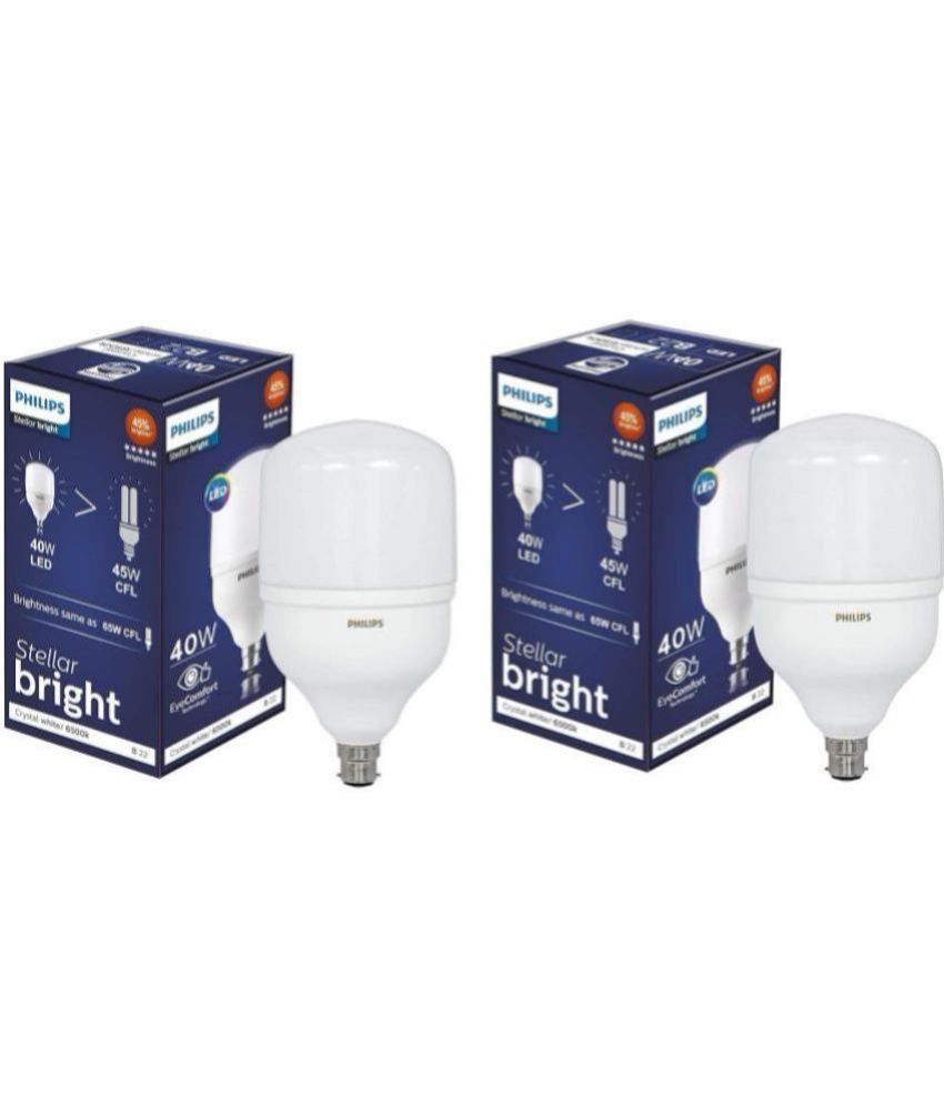     			Philips 40W Cool Day Light LED Bulb ( Pack of 2 )