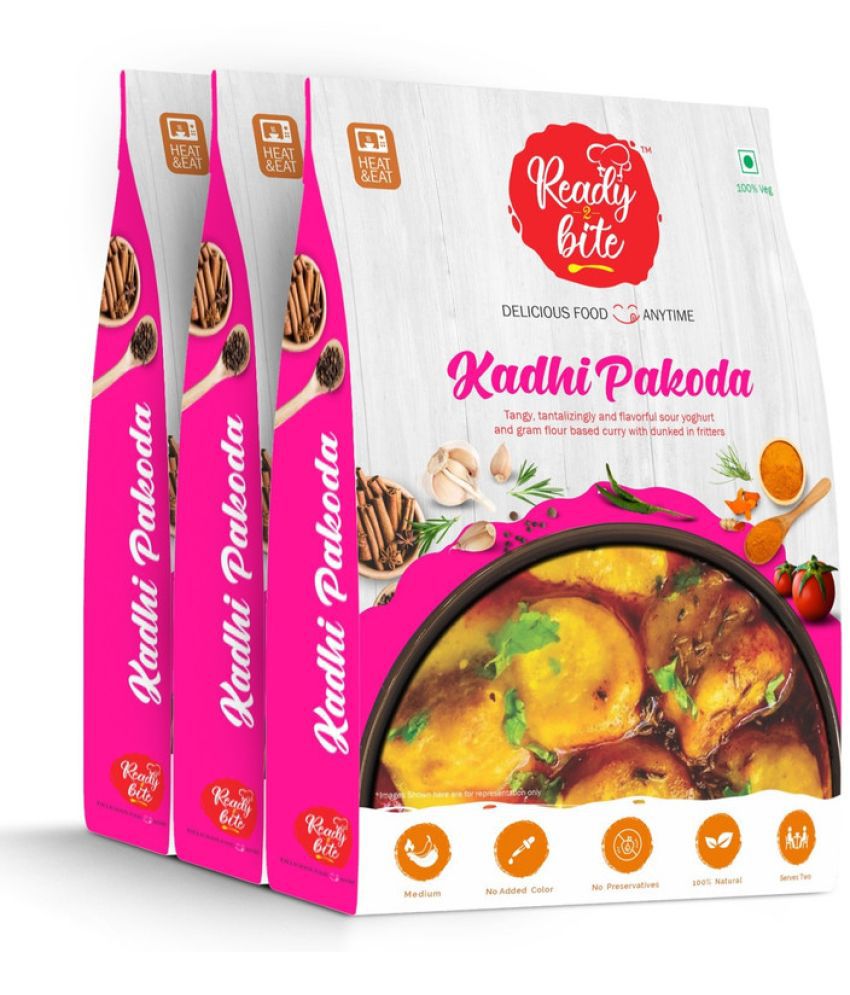     			Ready 2 Bite Kadhi Pakoda 900 gm Pack of 3