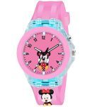 Renaissance Traders Pink Dial Analog Girls Watch ( Pack of 1 )