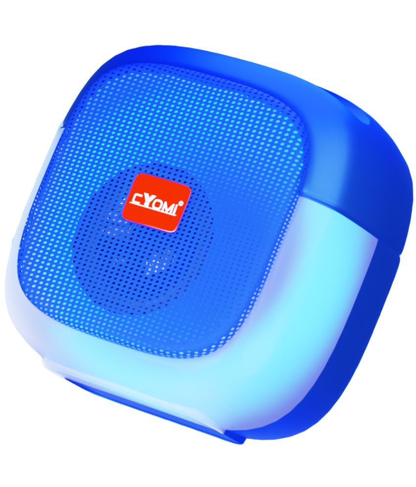     			CYOMI Cy631 5 W Bluetooth Speaker Bluetooth v5.0 with SD card Slot Playback Time 4 hrs Blue