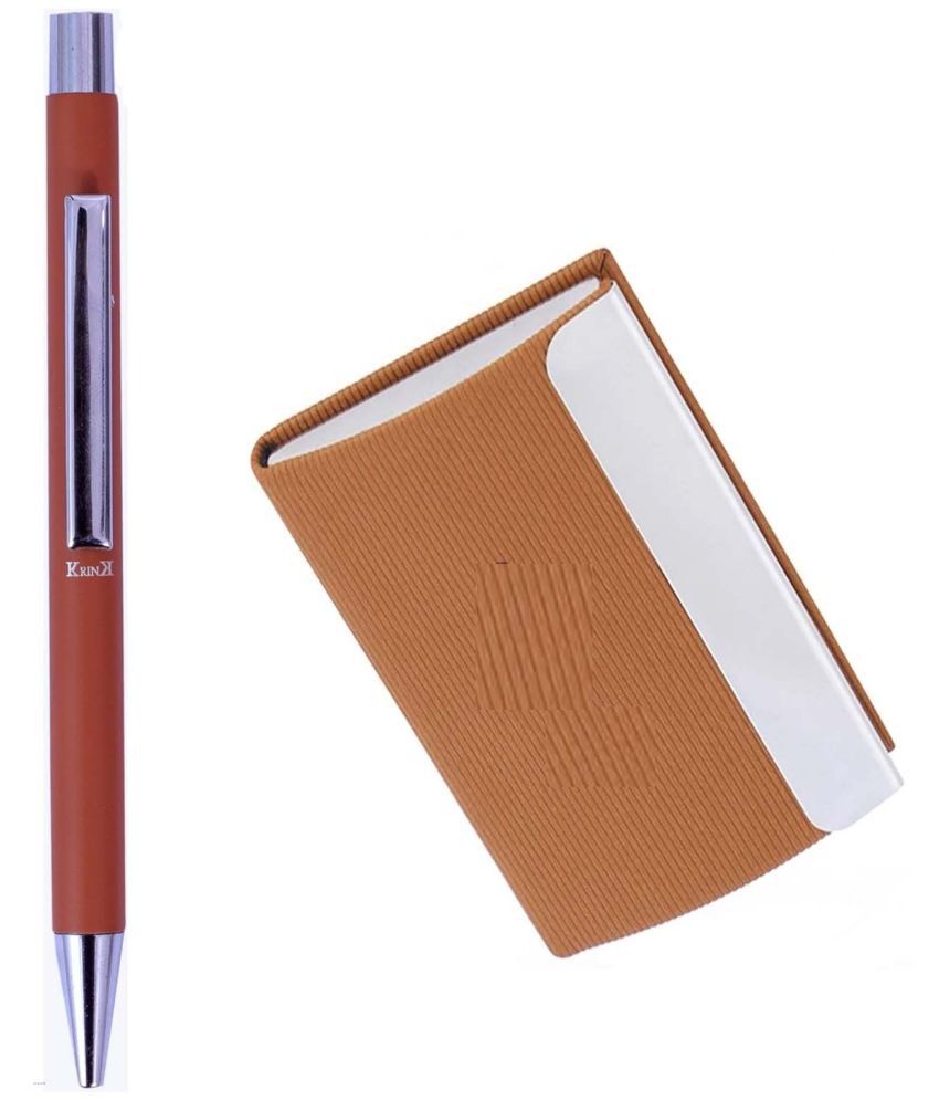     			Krink B251-CH01 2in 1 Metal Pen and ATM Card Holder Pen Gift Set