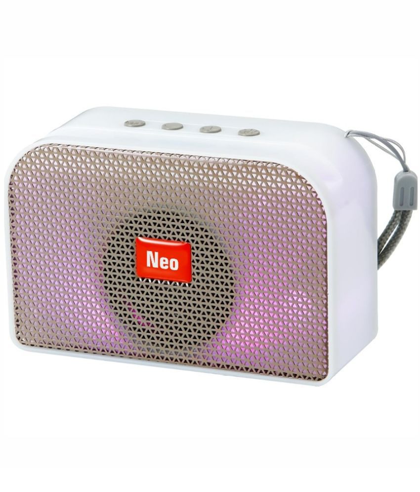     			Neo M18 VP 5 W Bluetooth Speaker Bluetooth v5.0 with USB Playback Time 4 hrs Grey