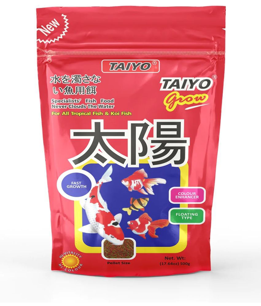     			Taiyo  Grow Fish Food 500gm Pouch