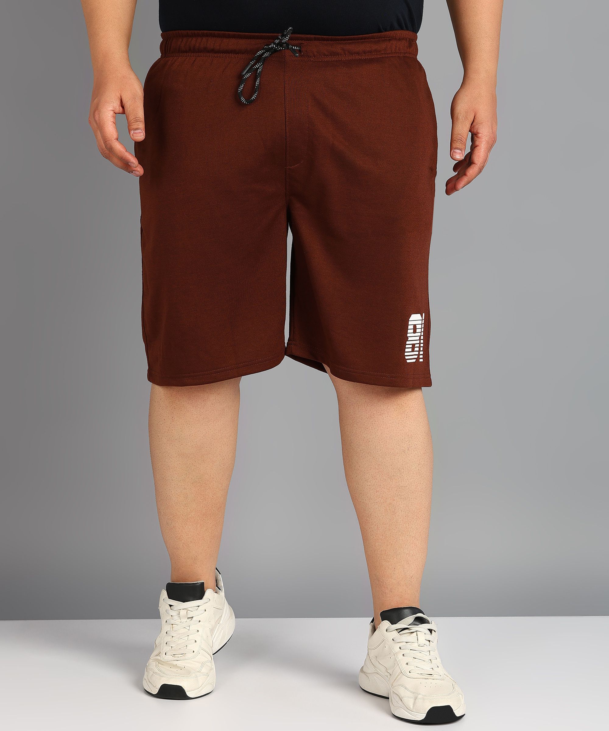     			XFOX Brown Blended Men's Shorts ( Pack of 1 )
