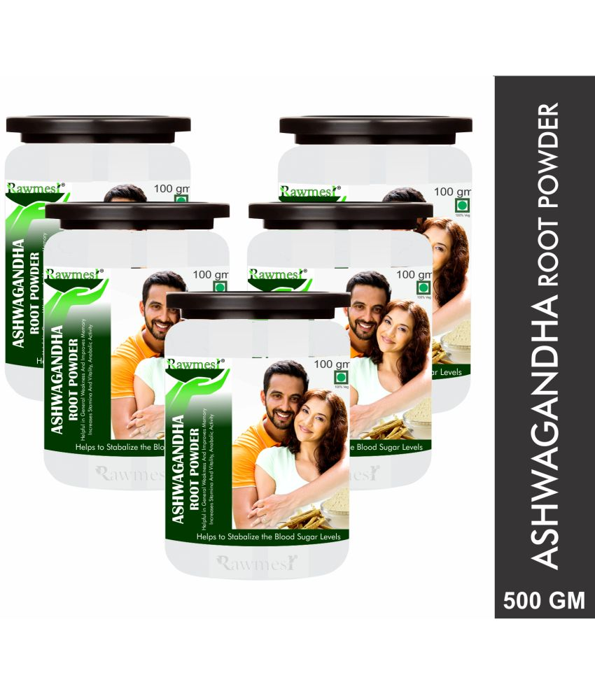     			rawmest Ashwagandha Powder 100 gm Pack Of 5