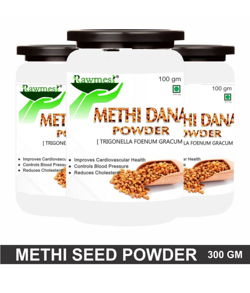     			rawmest Methi Dana Powder 100 gm Pack of 3