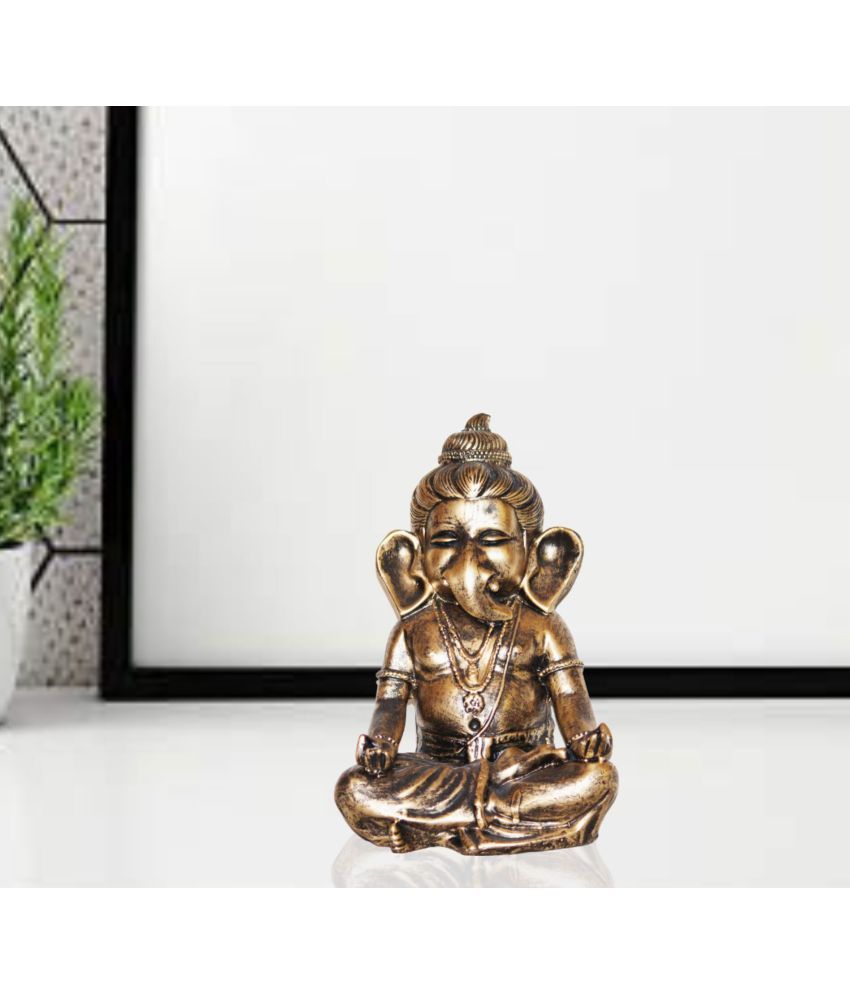     			BECKON VENTURE Palm Ganesha Showpiece 23.3 cm - Pack of 1