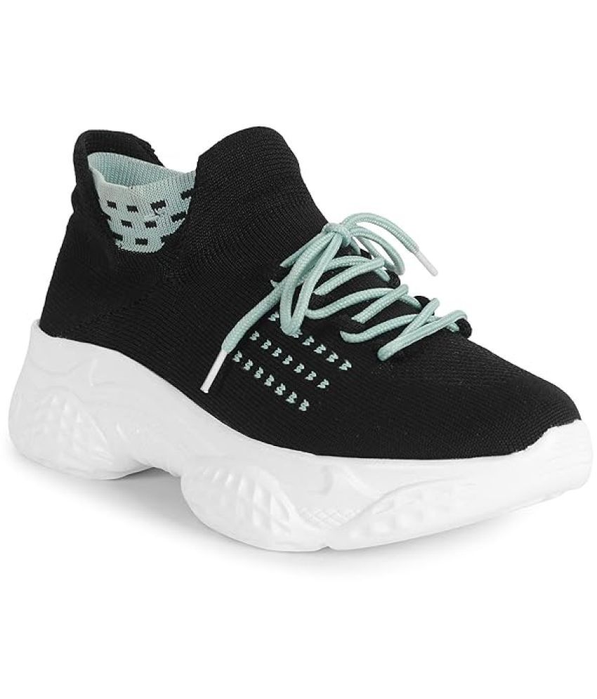     			Denill Black Women's Sneakers