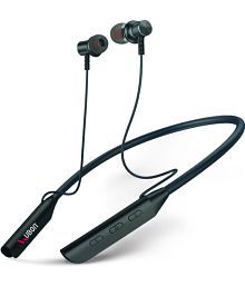 UBON CL-600 Bluetooth Bluetooth Neckband On Ear 32 Hours Playback Active Noise cancellation IPX4(Splash &amp; Sweat Proof) Black