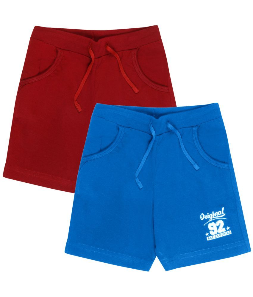     			Bodycare Boys Solid Shorts Pack Of 2