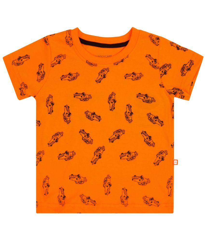     			Bodycare Orange Baby Boy T-Shirt ( Pack of 1 )