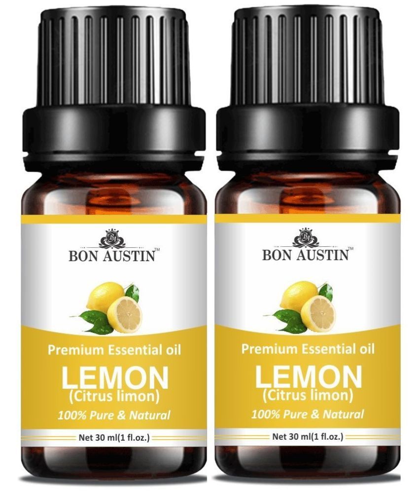     			Bon Austin Lemon Essential Oil Aromatic 30 mL ( Pack of 2 )