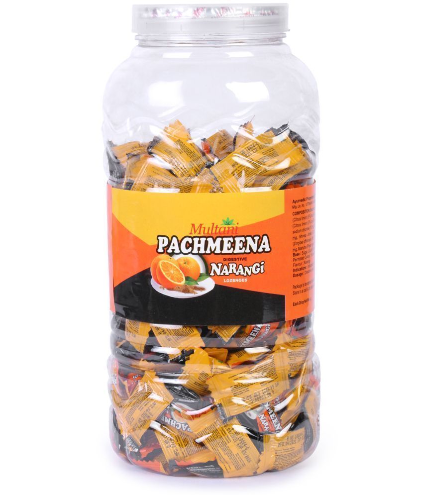     			Multani Pachmeena Digestive Care Narangi lozenges | 200 lozenges