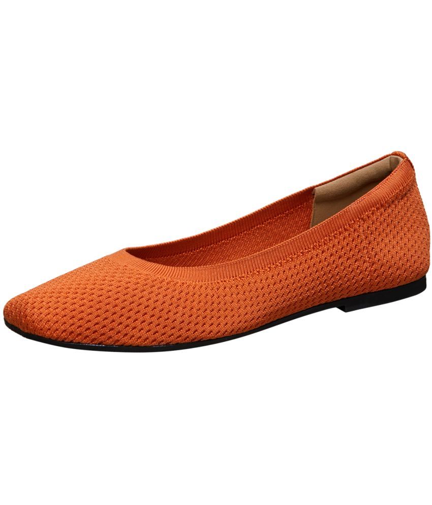     			Neemans Apricot Women's Casual Ballerinas