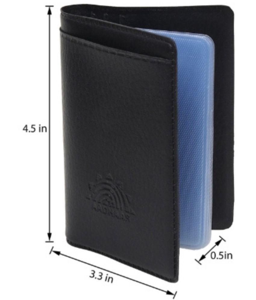     			Clock21 PU Leather Card Holder ( Pack 1 )